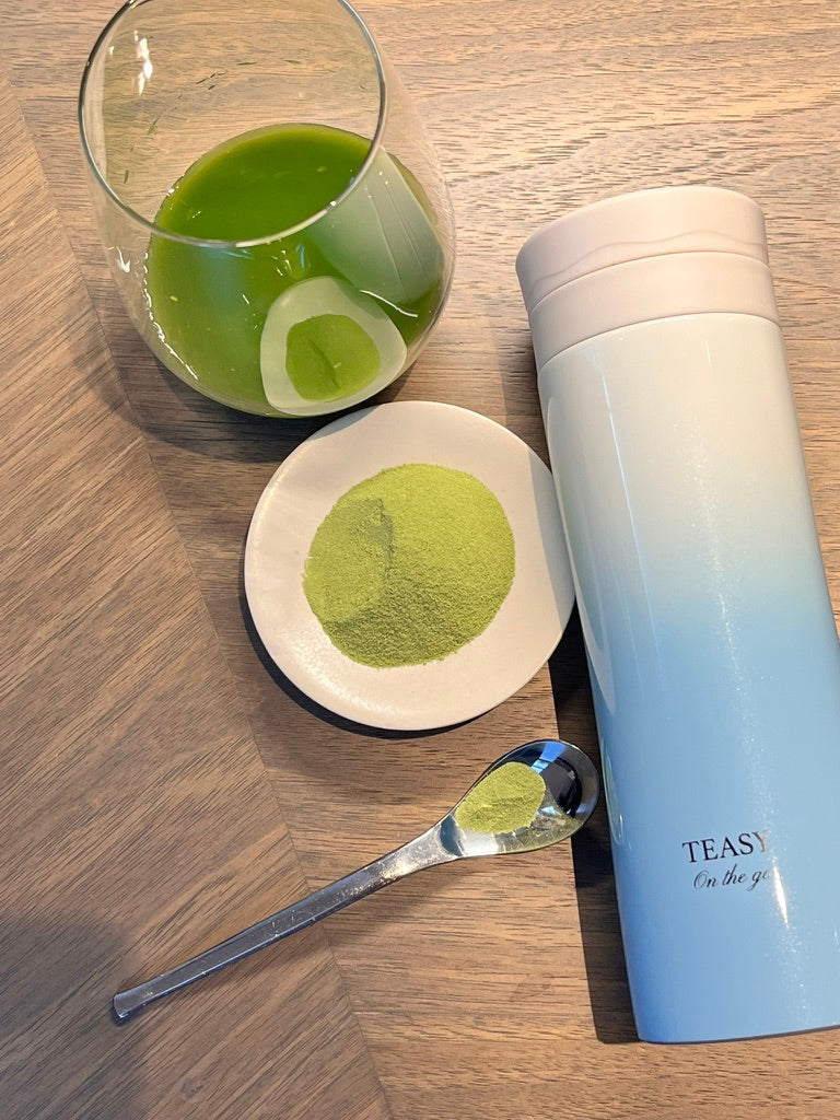 How to brew matcha with Teasy® On The Go and without whisk