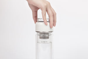 Dove White (double-walled borosilicate glass)
