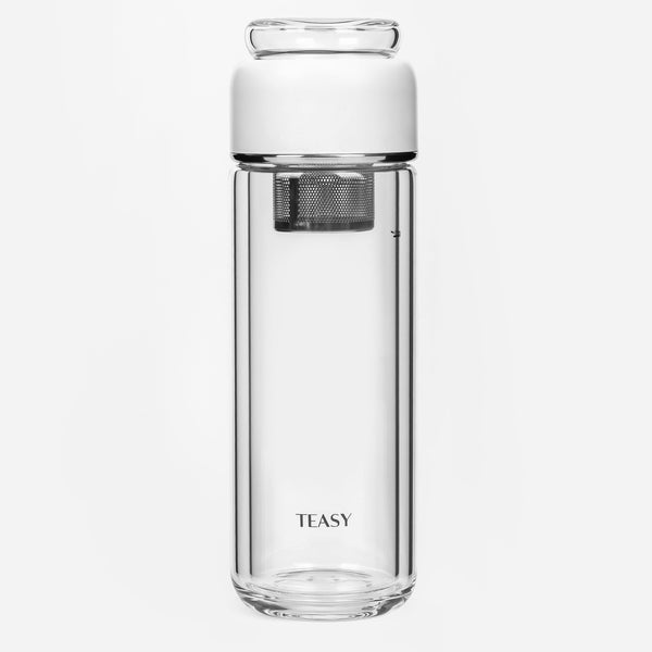 Dove White (double-walled borosilicate glass)