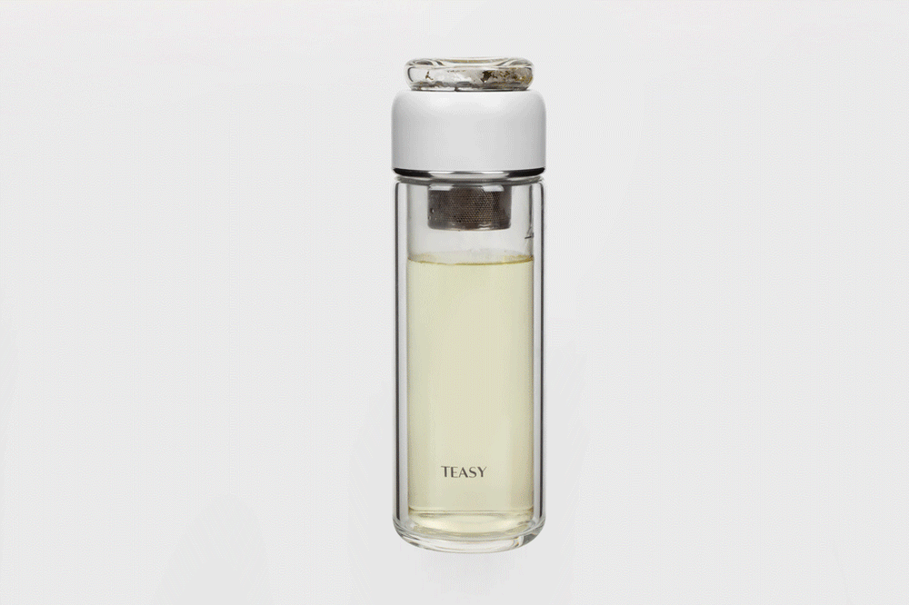 Dove White (double-walled borosilicate glass)